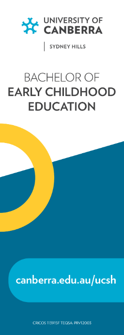 Bachelor of Early Childhood - Pull-up banners